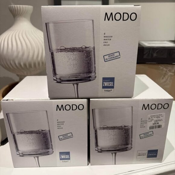 MODO Schott Zwiesel | Water Glasses NWT - Picture 1 of 3